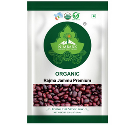 Nimbark Organic Rajma Premium | Jammu Rajma | Rajma Premium 500gm